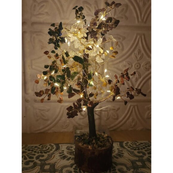 Crystal Tree of Life 7 Chakra Healing Crystal Trees for Home & Office Decoration - Picture 2 of 11